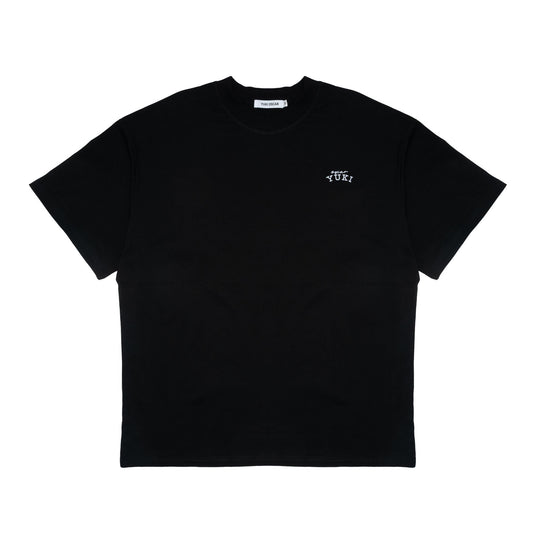 Yuki Oscar Black Embroidery T-Shirt